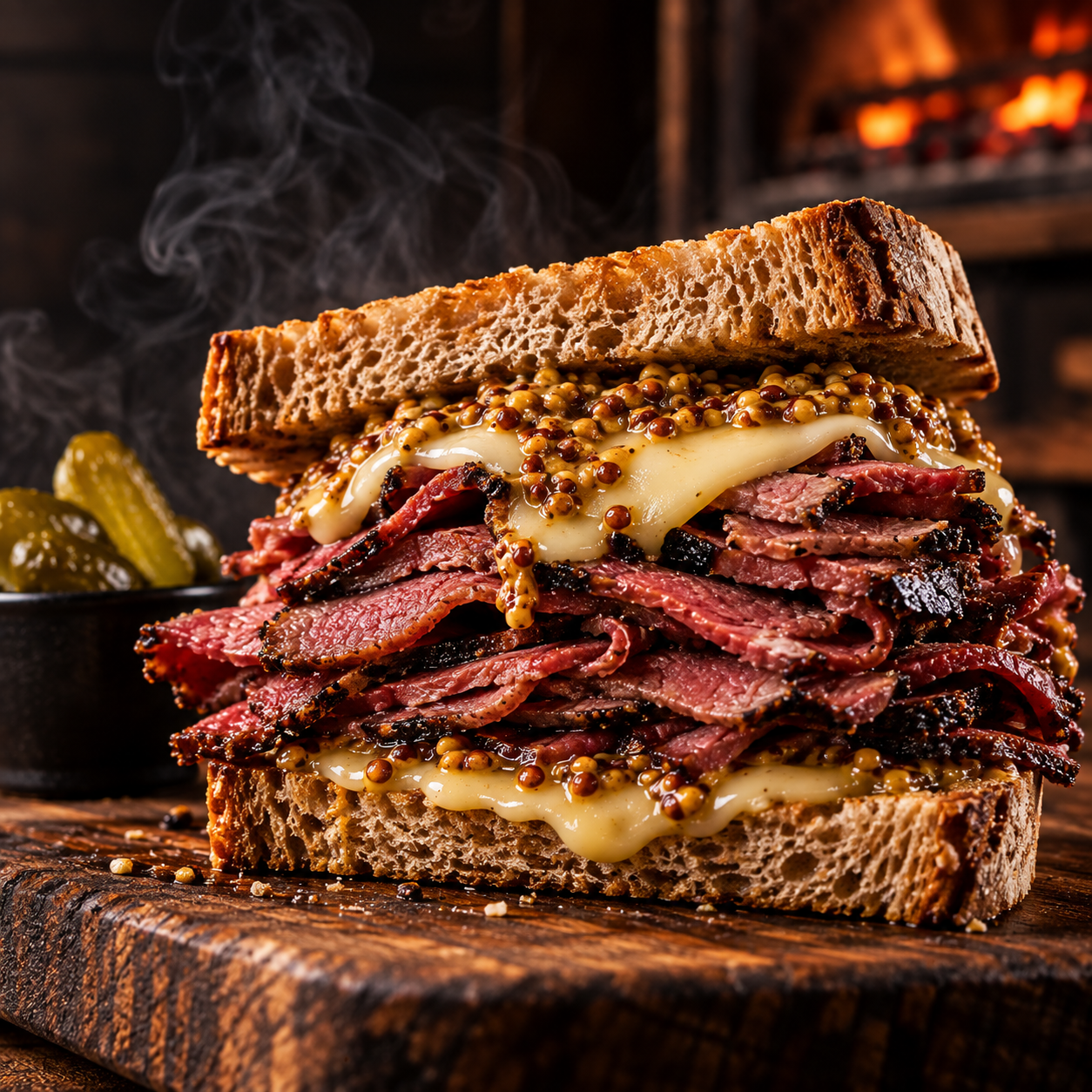 Pastrami sandwich